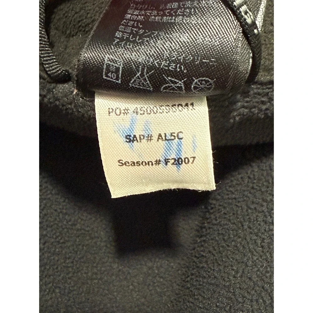 The North Face Apex Softshell Jacket Full Zip Black‎ Mens Large